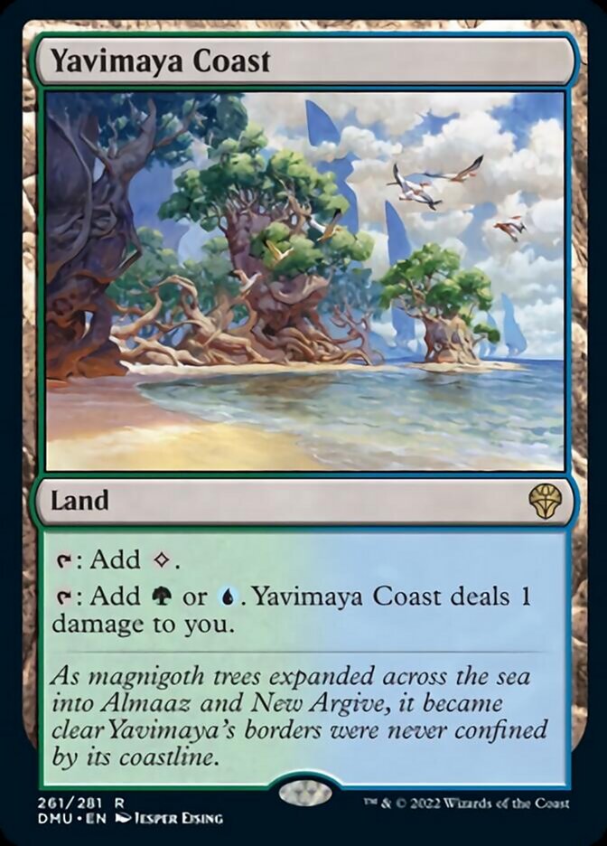 Yavimaya Coast [Dominaria United] | Gate City Games LLC