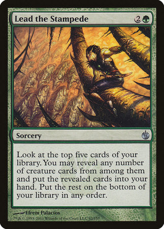 Lead the Stampede [Mirrodin Besieged] | Gate City Games LLC