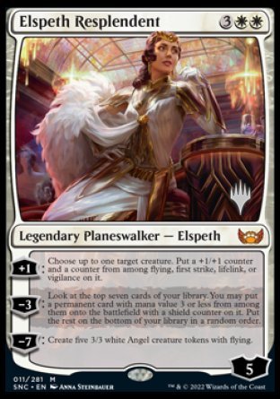 Elspeth Resplendent (Promo Pack) [Streets of New Capenna Promos] | Gate City Games LLC