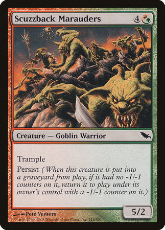 Scuzzback Marauders [Shadowmoor] | Gate City Games LLC