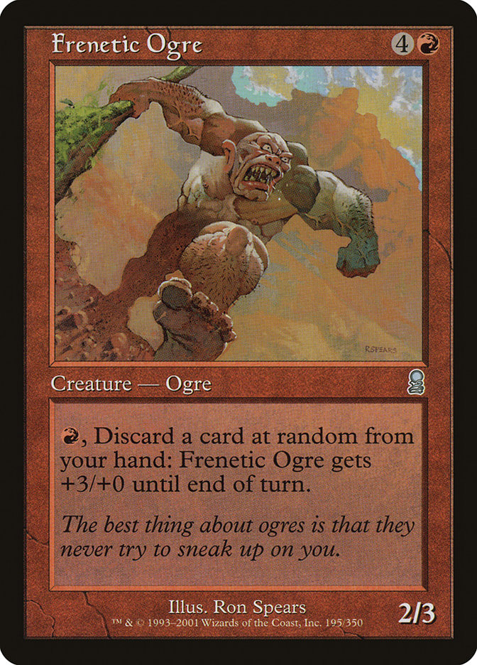 Frenetic Ogre [Odyssey] | Gate City Games LLC