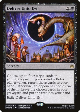 Deliver Unto Evil [War of the Spark] | Gate City Games LLC