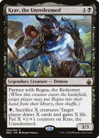 Krav, the Unredeemed [Battlebond] | Gate City Games LLC