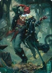 Tibalt, Cosmic Impostor Art Card [Kaldheim: Art Series] | Gate City Games LLC