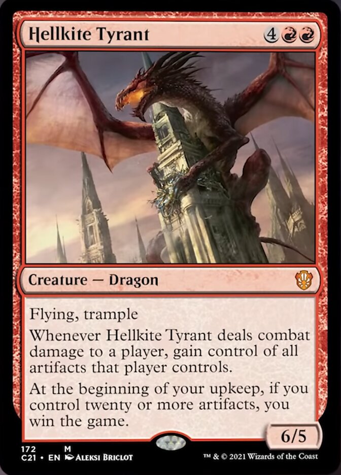 Hellkite Tyrant [Commander 2021] | Gate City Games LLC
