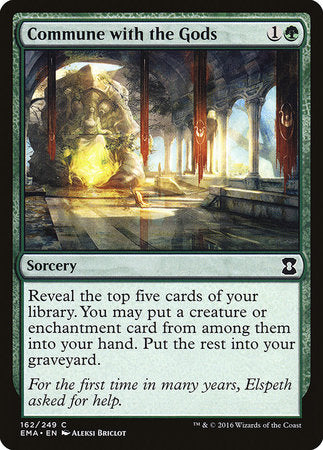 Commune with the Gods [Eternal Masters] | Gate City Games LLC