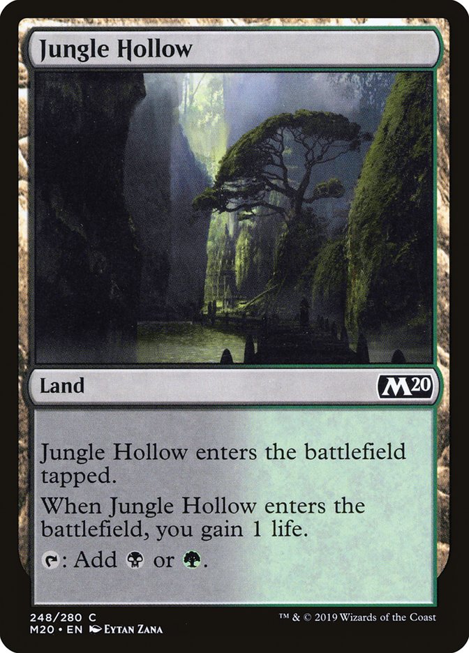 Jungle Hollow [Core Set 2020] | Gate City Games LLC