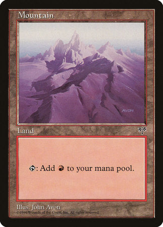 Mountain (Purple) [Mirage] | Gate City Games LLC