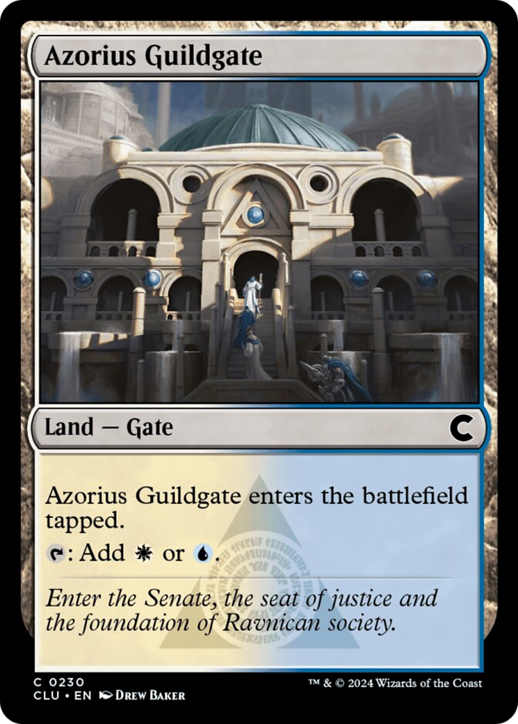 Azorius Guildgate [Ravnica: Clue Edition] | Gate City Games LLC