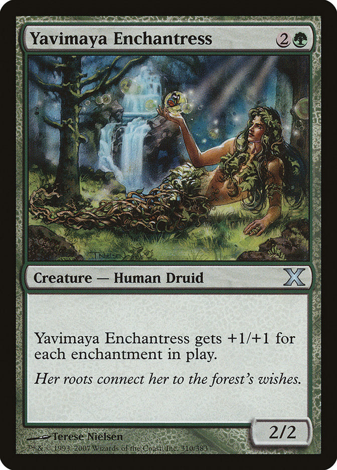 Yavimaya Enchantress [Tenth Edition] | Gate City Games LLC