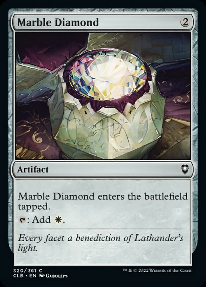 Marble Diamond [Commander Legends: Battle for Baldur's Gate] | Gate City Games LLC
