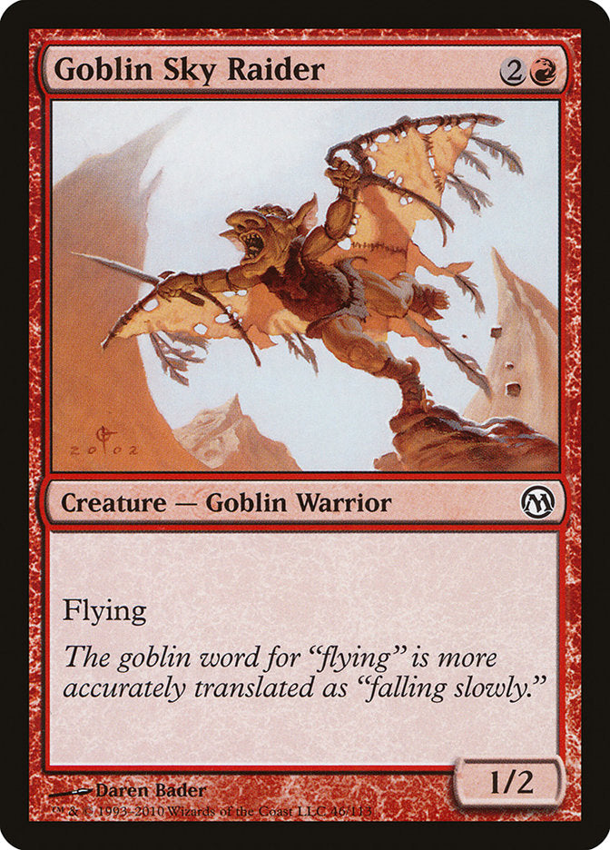 Goblin Sky Raider [Duels of the Planeswalkers] | Gate City Games LLC