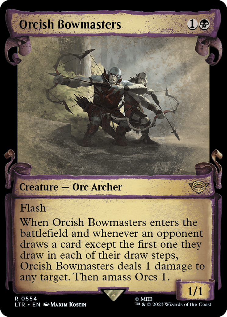 Orcish Bowmasters [The Lord of the Rings: Tales of Middle-Earth Showcase Scrolls] | Gate City Games LLC