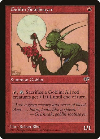 Goblin Soothsayer [Mirage] | Gate City Games LLC