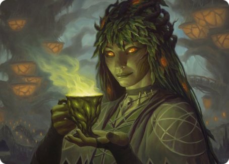 Dina, Soul Steeper Art Card [Strixhaven: School of Mages Art Series] | Gate City Games LLC