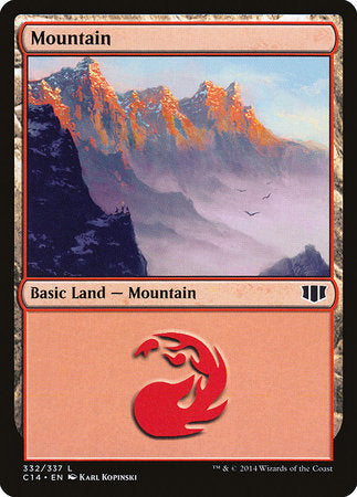 Mountain (332) [Commander 2014] | Gate City Games LLC