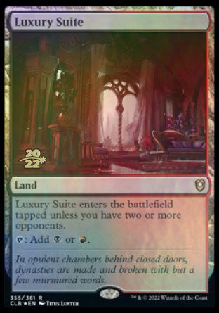 Luxury Suite [Commander Legends: Battle for Baldur's Gate Prerelease Promos] | Gate City Games LLC