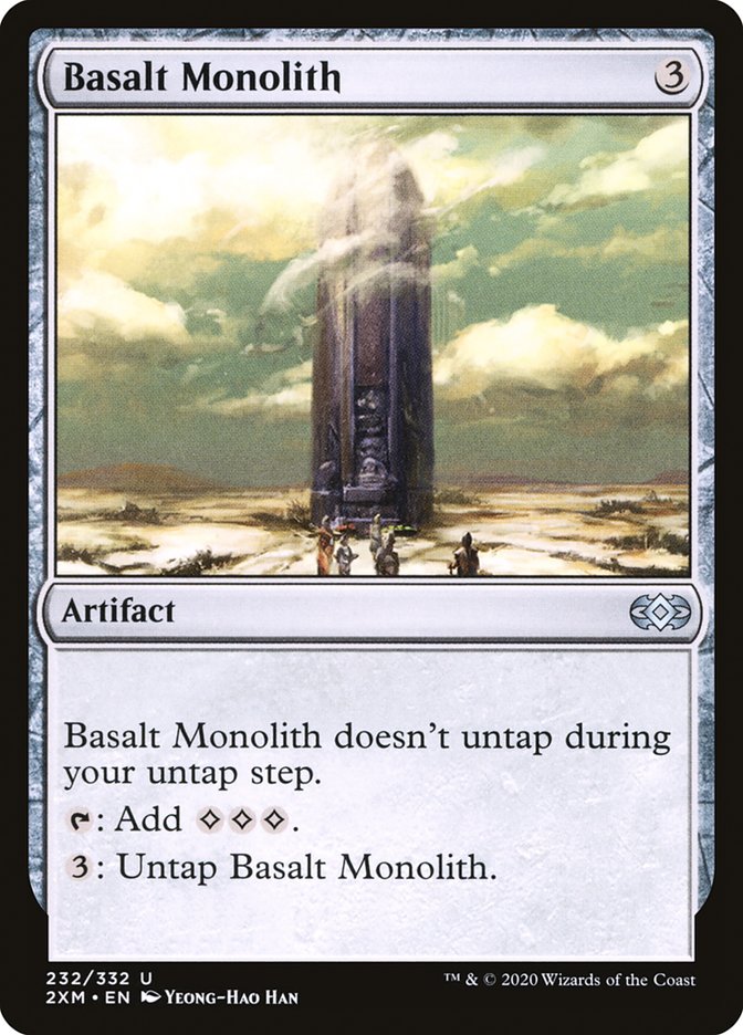 Basalt Monolith [Double Masters] | Gate City Games LLC