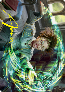 Eureka Moment Art Card (Gold-Stamped Signature) [Strixhaven: School of Mages Art Series] | Gate City Games LLC