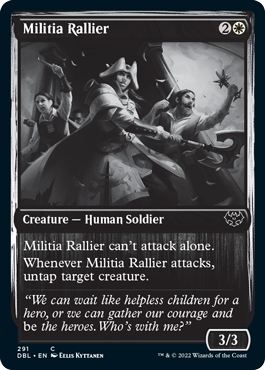 Militia Rallier [Innistrad: Double Feature] | Gate City Games LLC