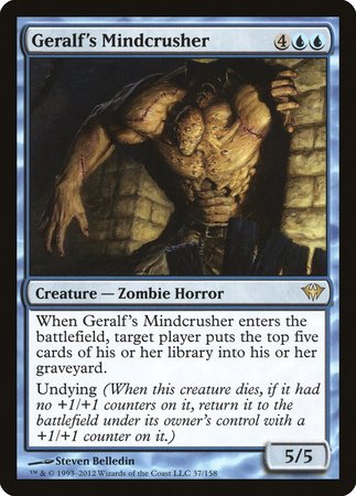 Geralf's Mindcrusher [Dark Ascension] | Gate City Games LLC