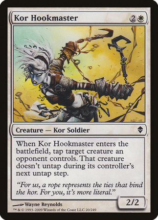 Kor Hookmaster [Zendikar] | Gate City Games LLC