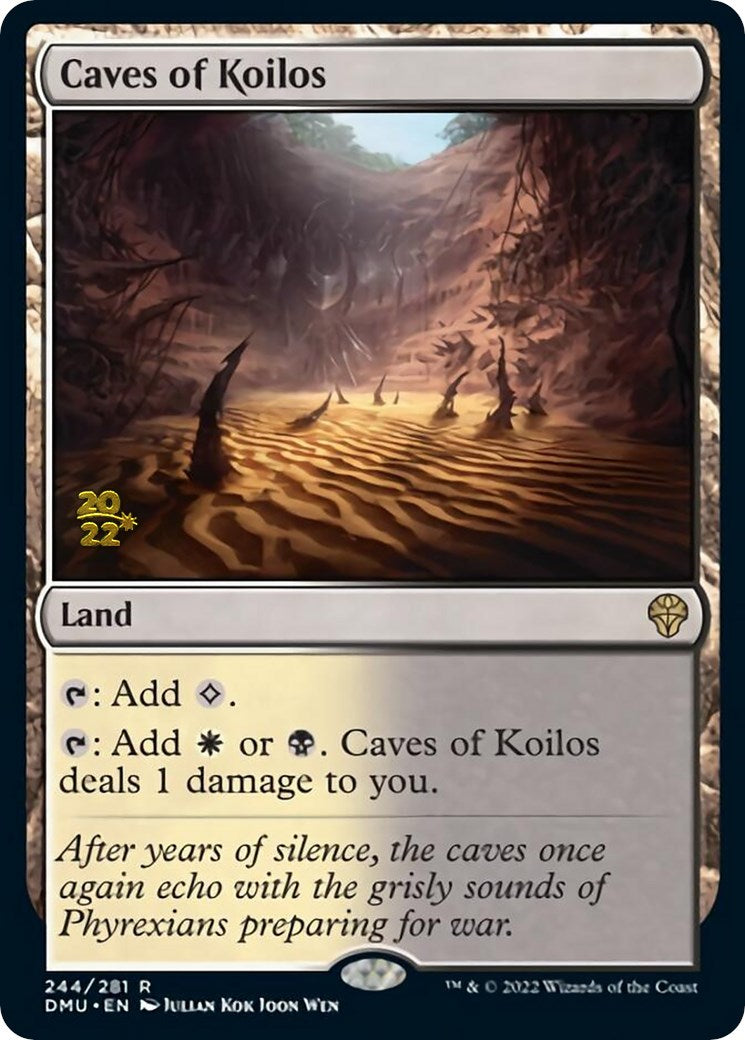 Caves of Koilos [Dominaria United Prerelease Promos] | Gate City Games LLC