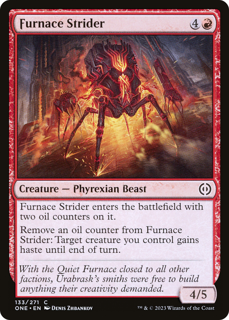 Furnace Strider [Phyrexia: All Will Be One] | Gate City Games LLC