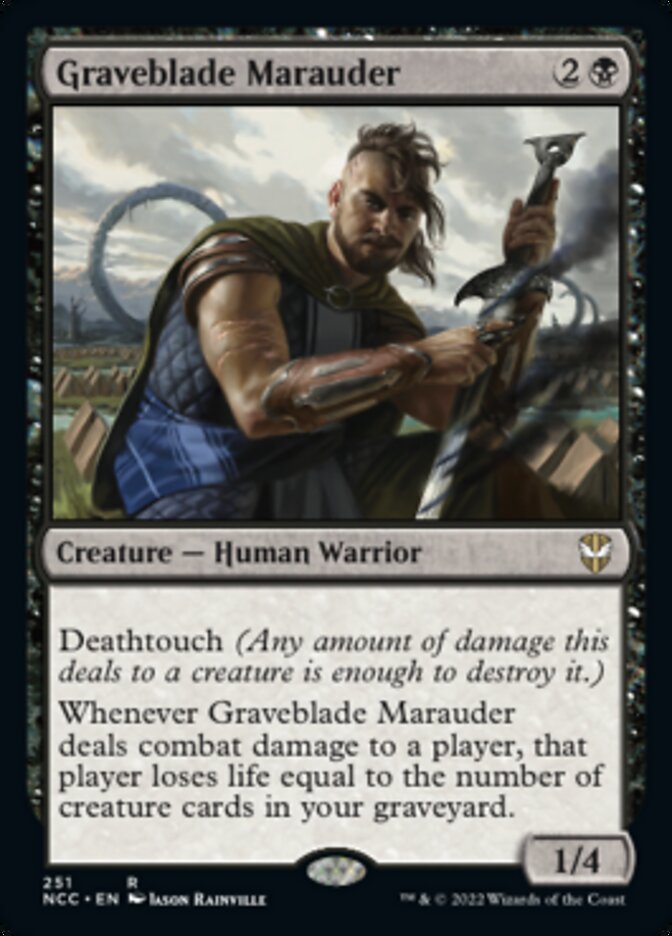 Graveblade Marauder [Streets of New Capenna Commander] | Gate City Games LLC