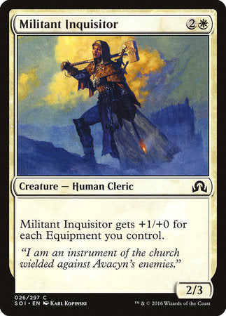 Militant Inquisitor [Shadows over Innistrad] | Gate City Games LLC