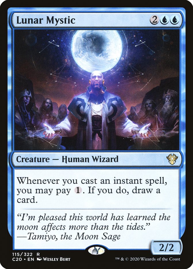 Lunar Mystic [Commander 2020] | Gate City Games LLC