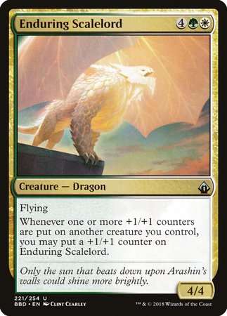 Enduring Scalelord [Battlebond] | Gate City Games LLC