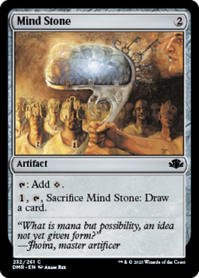 Mind Stone [Dominaria Remastered] | Gate City Games LLC