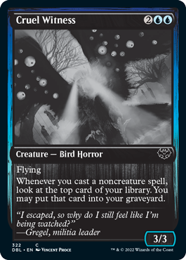 Cruel Witness [Innistrad: Double Feature] | Gate City Games LLC