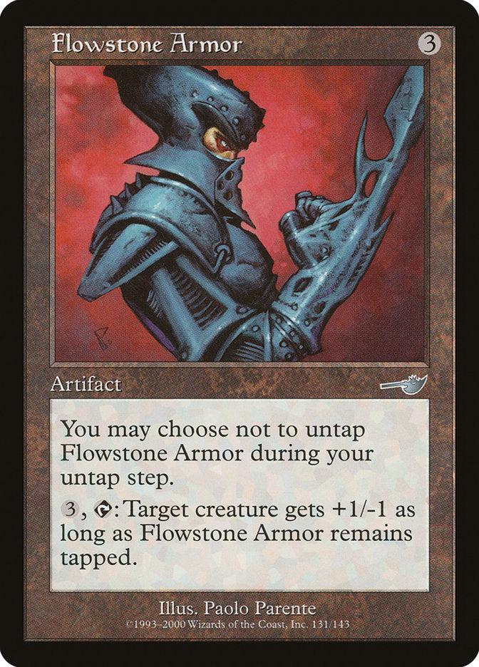 Flowstone Armor [Nemesis] | Gate City Games LLC