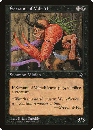 Servant of Volrath [Tempest] | Gate City Games LLC