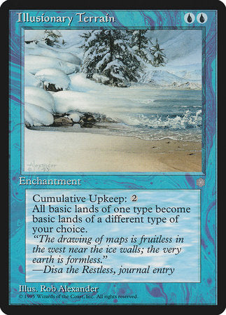 Illusionary Terrain [Ice Age] | Gate City Games LLC