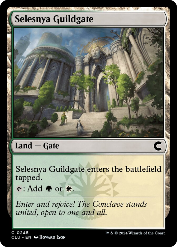 Selesnya Guildgate [Ravnica: Clue Edition] | Gate City Games LLC
