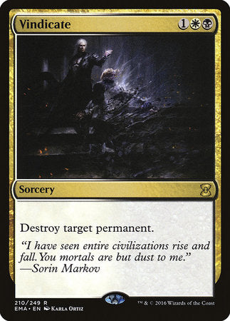 Vindicate [Eternal Masters] | Gate City Games LLC