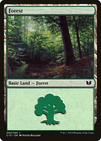 Forest (340) [Commander 2015] | Gate City Games LLC
