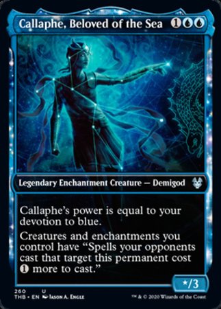 Callaphe, Beloved of the Sea (Showcase) [Theros Beyond Death] | Gate City Games LLC