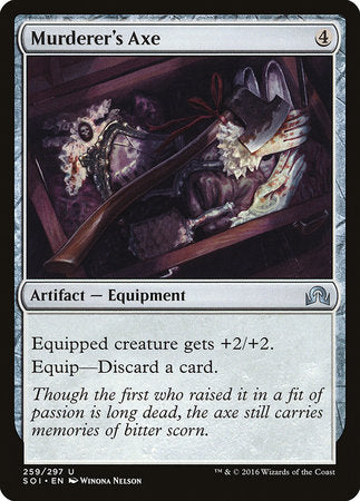 Murderer's Axe [Shadows over Innistrad] | Gate City Games LLC