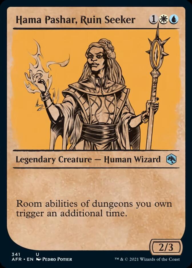 Hama Pashar, Ruin Seeker (Showcase) [Dungeons & Dragons: Adventures in the Forgotten Realms] | Gate City Games LLC