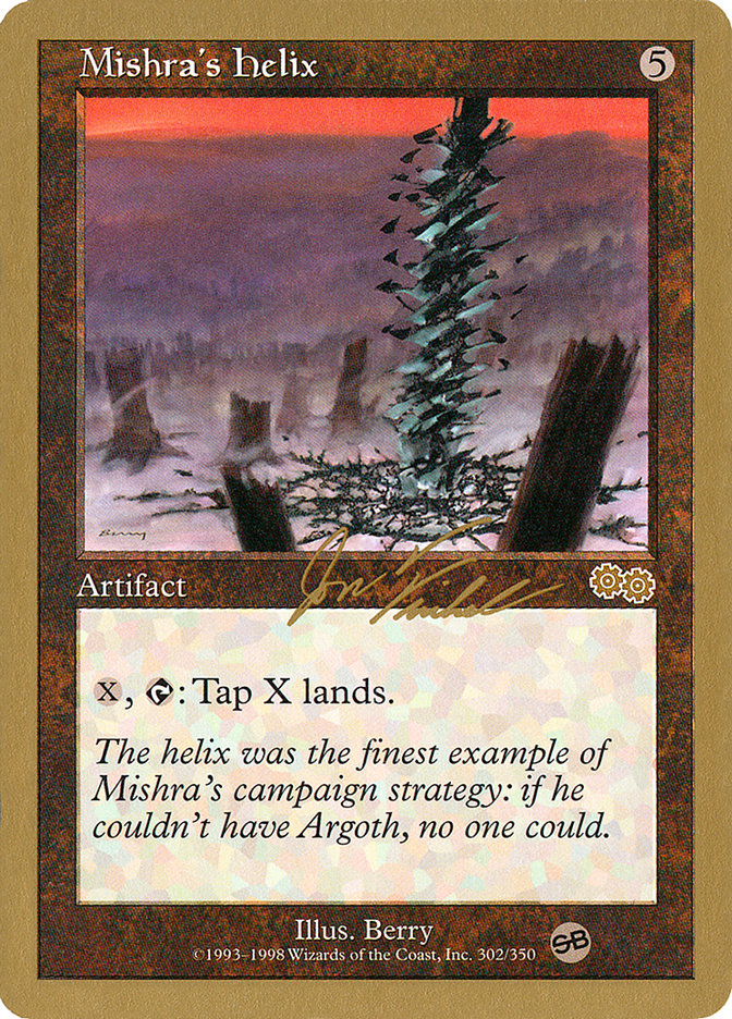 Mishra's Helix (Jon Finkel) (SB) [World Championship Decks 2000] | Gate City Games LLC