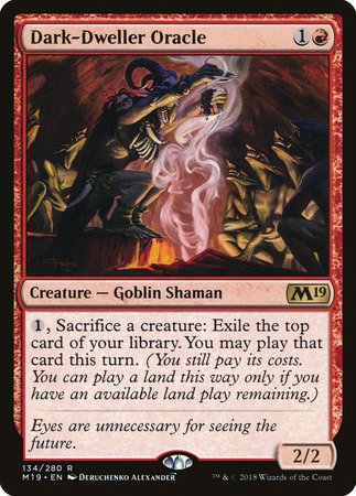 Dark-Dweller Oracle [Core Set 2019] | Gate City Games LLC