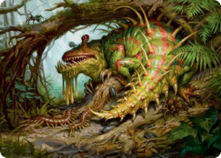 Blex, Vexing Pest Art Card [Strixhaven: School of Mages Art Series] | Gate City Games LLC