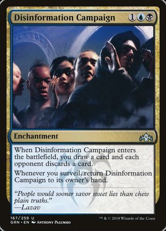 Disinformation Campaign [Guilds of Ravnica] | Gate City Games LLC