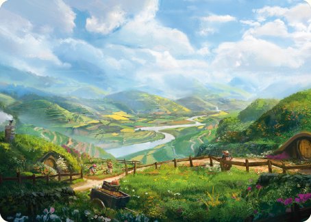 Plains Art Card [The Lord of the Rings: Tales of Middle-earth Art Series] | Gate City Games LLC