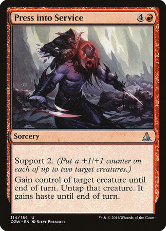 Press into Service [Oath of the Gatewatch] | Gate City Games LLC