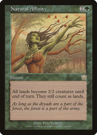 Natural Affinity [Mercadian Masques] | Gate City Games LLC